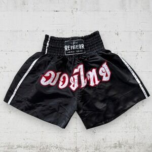 Revgear Muay Thai Boxing Shorts Size M Polyester sparring MMA sport fighting